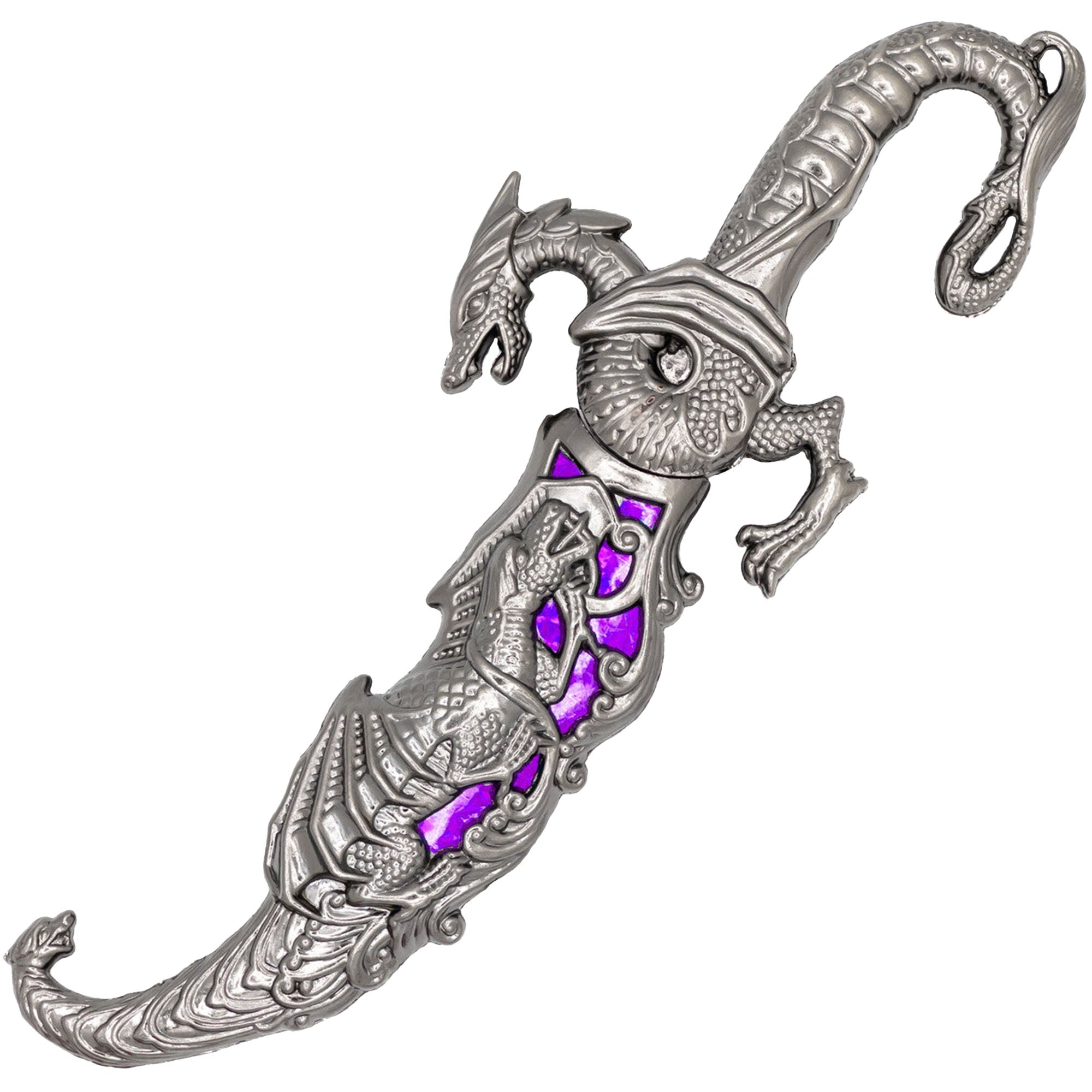 Enchanted Twilight Purple Dragon Dagger